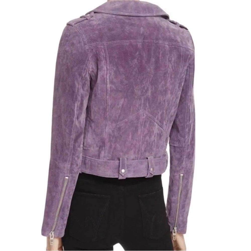 Blank NYC Purple Suede Twilight jacket - Picture 2 of 12